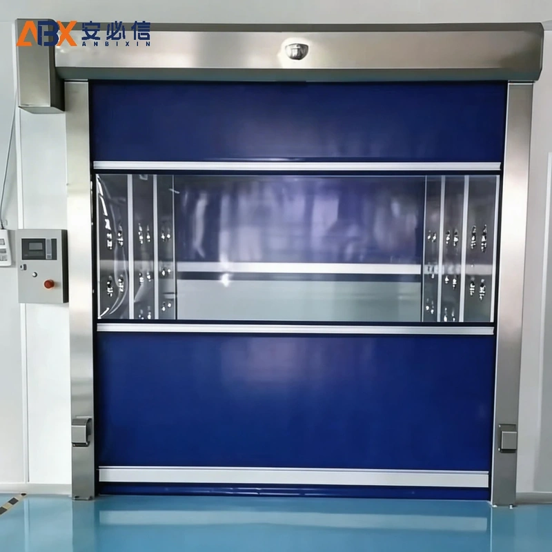 山南PVC快速门